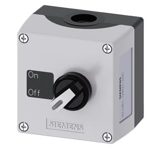 Siemens Enclosure for command devices, On/Off, 22mm
