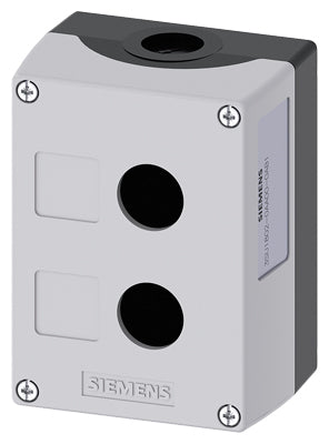 Siemens Enclosure for command devices, grey top, 22mm