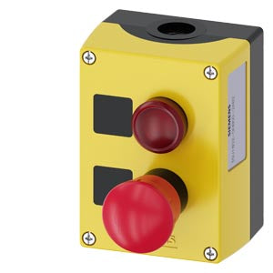Siemens Enclosure for command device, round, LED, 24V, 22mm