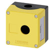 Siemens Enclosure for command devices, 1-hole, round, 22mm Siemens