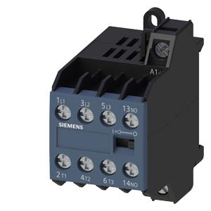 Siemens Power relay, screw, 3-pole, 4NO, 24VDC, 4kW