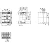 Siemens Sentron Molded case circuit breaker, Din rail, 4-pole, 125A, 25kA