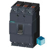 Siemens Sentron MCCB, 3-pole, fixed mount, 55kA breaking capacity, 160A