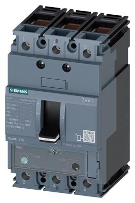 Siemens Circuit breaker, class M, 3-pole, 415V, 55kA