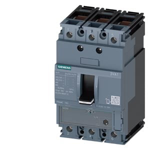 Siemens Circuit breaker, IEC frame, 160 breaking capacity, 3-pole, 63A