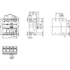Siemens Circuit breaker, 250 breaking capacity, 4-pole, 36kA @ 415V
