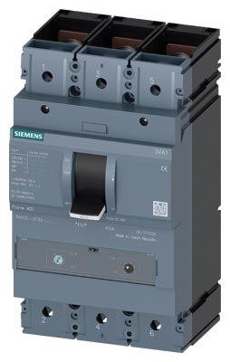 Siemens Circuit breaker, 3-pole, 70kA, 415V, 400A
