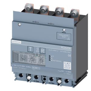Siemens Residual current device, 4-pole, 0.3 - 5A