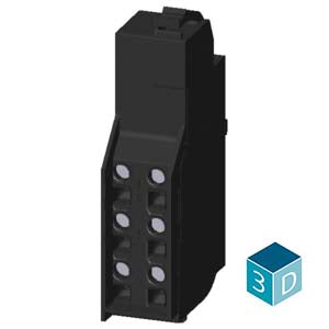 Siemens Auxiliary switch, changeover contacts, type HP