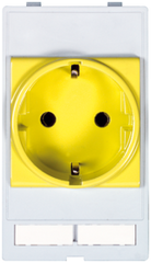 Murr Modlink Data insert, Germany, yellow, 250VAC, 16A Murrelektronik