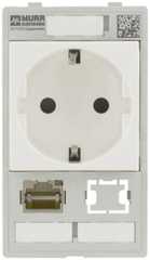 Murr Modlink MSDD Single combi insert, RJ45+data cutout Murrelektronik