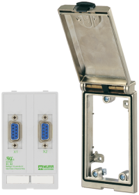 Murr Modlink MSDD Front panel frame, single, metal