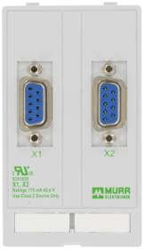 Murr Modlink MSDD Front panel frame, single, metal
