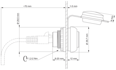 Murr MSDD Installation socket RJ45 Cat5e, female/female