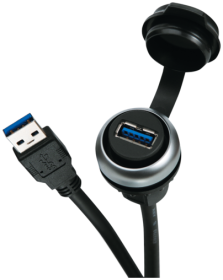 Murr MSDD pass-through USB cable, 1.5m cable Murrelektronik