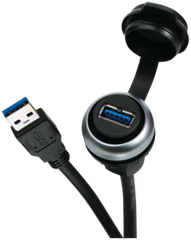 Murr MSDD pass-through USB cable, 1.5m cable Murrelektronik