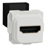 Schneider Iconic Connector, HDMIA, angled rear Schneider Electric