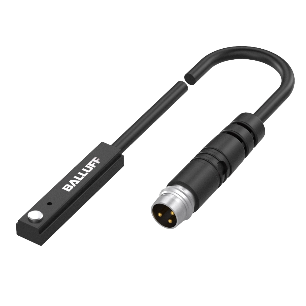 Balluff BMF 307K-R-AS-L-3-S49-00,2 0.2m T-slot sensor, PNP NO Balluff