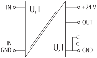 Murr Analog coupler component, screw terminal, 10VDC, 20mA