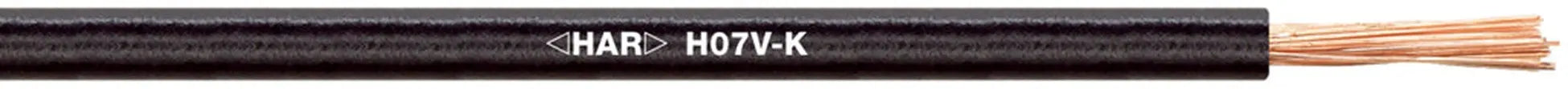 Lapp H07V-K Power/control cable, black, 2.5mm²