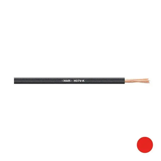 Lapp H07V-K Power/control cable, red, 4mm²