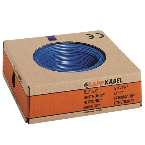 Lapp H07V-K Power/control cable, dark blue, 4mm²