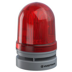 Werma Midi Twinlight combi, red, 12/24VAC/DC, 85 x 130mm