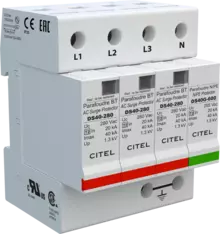 Citel DS44-400/G SPD, type 2, 4-pole, 230/400V, 20kA Citel