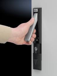 Rittal CM Folding lever handle, for CM, with lock insert E1