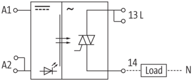 Murr Opto-coupler module, screw, 53VDC, 4A