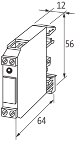 Murr Opto-coupler module, transistor, 24VDC, 1.2A