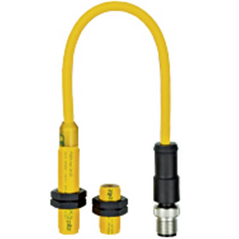 Pilz Magnetic safety switch, 3NO, 5-pin, M8 male