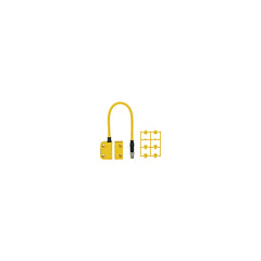 Pilz Magnetic safety switch, 2 NO, 4-pin, M8, male