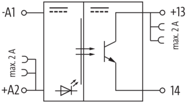 Murr Miro TR Opto-coupler, screw, 5VDC, 2A