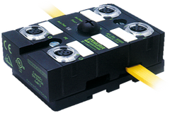 Murr I/O Module, y-wiring, 4 digital inputs, 4x M12, 0.2A Murrelektronik