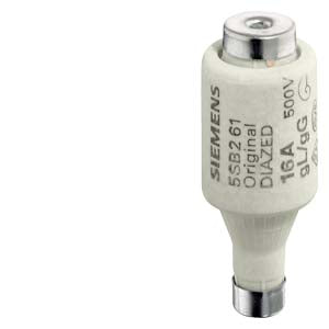 Siemens Diazed fuse link, 500V, size DII, 2A