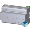 Siemens Surge protector, Din rail mount, 3-phase, 25kA