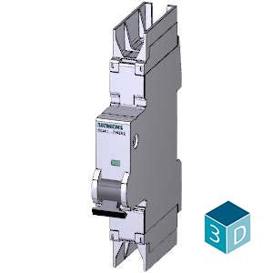 Siemens Circuit breaker, 1-pole, 10kA, 2A