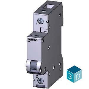 Siemens Miniature circuit breaker 230/400V 10kA, 1-pole, 2A