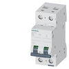 Siemens Miniature circuit breaker, 2-pole, 400V, 10kA, 16A