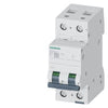 Siemens Miniature circuit breaker, 2-pole, C, 400V, 6kA, 4A
