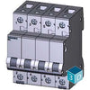Siemens Sentron Miniature circuit breaker, curve C, 4-pole, 3P+N, 40A