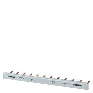 Siemens Pin busbar, touch-safe, 1-phase , 1016mm long, 16mm²