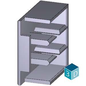 Siemens End cap for pin busbars, 2 - 3-phase
