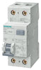 Siemens Residual current circuit breaker, 1P+N, type A, 6kA, 30mA, 230V, 6A