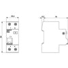 Siemens Sentron RCBO, 1P+N, type A, 6kA, 30mA  40 Amp