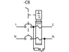 Siemens Residual current operated circuit breaker, 2-pole, 230V, 16A