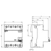 Siemens Residual current circuit breaker, 4-pole, 400V, 30mA, 25A