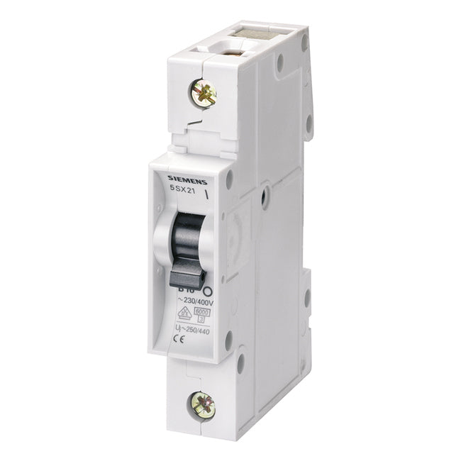 Siemens Miniature circuit breaker, 1-pole, 6kA, 6A Siemens