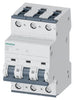 Siemens Miniature circuit breaker, C-curve, 3-pole, 400V, 10A